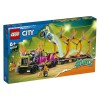 Lego® City 60357 Tovornjak za akrobacije in izziv ognjenih obročev