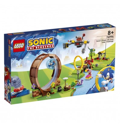 LEGO® Sonic 76994 Sonicov izziv z zanko na Zelenem griču