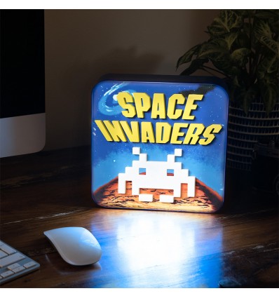 MERCHANDISE OFFICIAL SPACE INVADERS 3D LAMP lučka