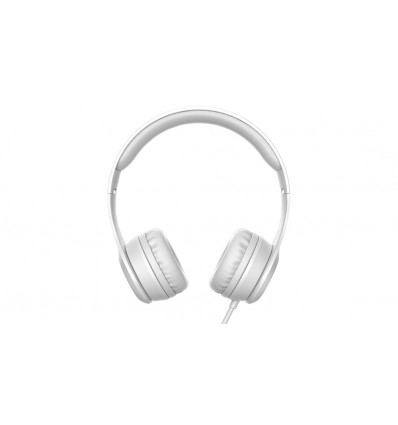 MOYE ENYO, zložljive slušalke z mikrofonom - svetlo sive barve