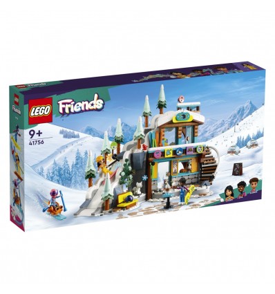 Lego® Friends 41756 Počitniške bele strmine in kavarna