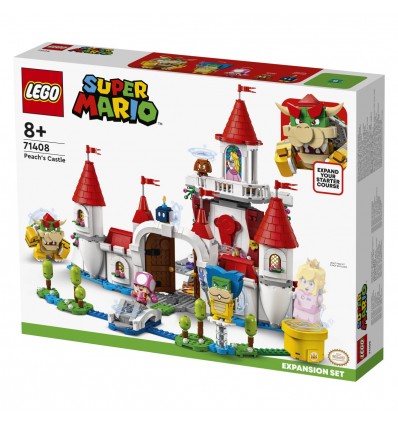 Lego® Super Mario™ 71408 Super Mario™ Razširitveni komplet Grad princese Peach