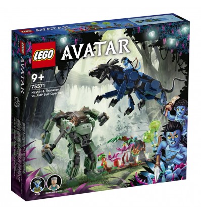 Lego® Avatar 75571 Neytiri in Thanator proti Quaritchu v AMP-oklepu