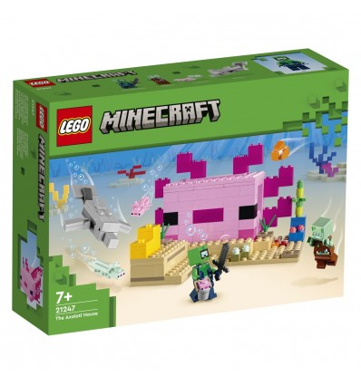 Lego® Minecraft® 21247 Hiša axolotl