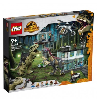 Lego® Jurassic World™ 76949 Napad gigantozavra in terizinozavra