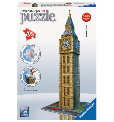 Sestavljanka 3D Big Ben 216d