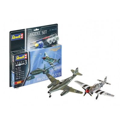 Model Set Combat Set Me262 & P-51B - 6050