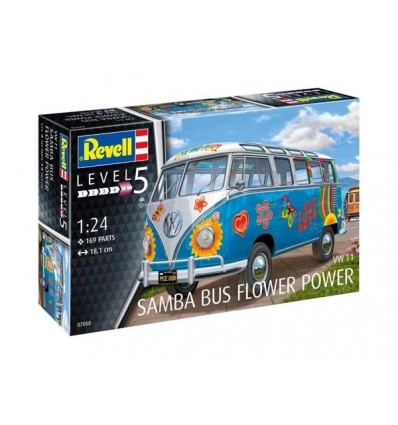 VW T1 Samba Bus "Flower Power" - 180