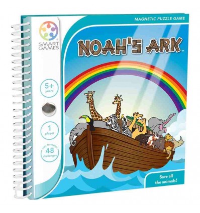 Smart Games Noetova barka, magnetna potovalna igra (48 izzivov) SGT 240