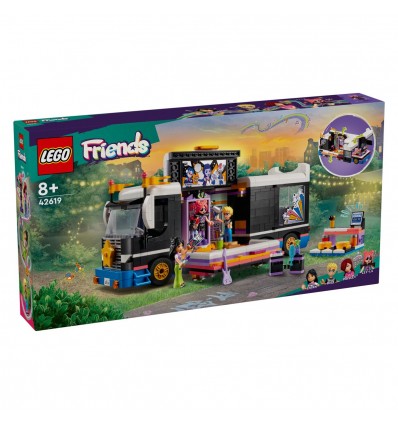 Lego® Friends 42619 Avtobus za turneje pop-zvezdnikov