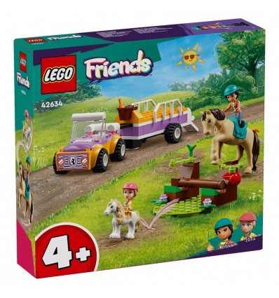 Lego® Friends 42634 Prikolica za konja in ponija