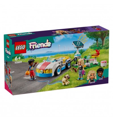 Lego® Friends 42609 Električni avto in polnilnica