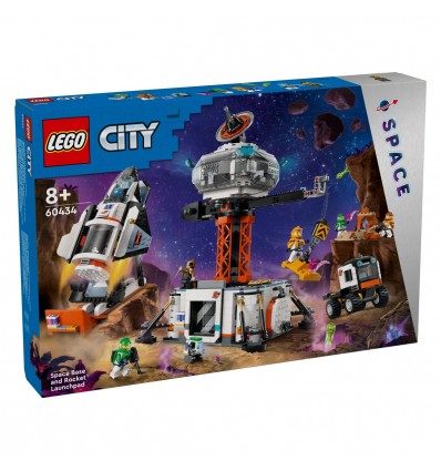 Lego® City 60434 Vesoljska postaja in izstrelitvena ploščad za rakete