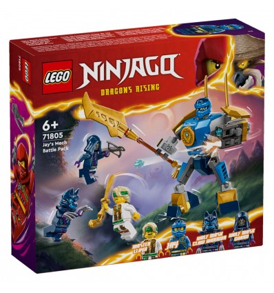 Lego® Ninjago® 71805 Jayev bojni paket z robotskim oklepom