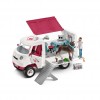 Mobilna veterinarska ambulanta, set s konjem 30cm x 16,5cm x 23cm