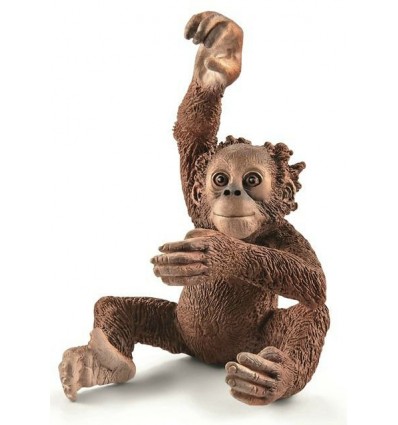 Orangutan mladič 3,7cm x 4cm x 5,3cm EOL