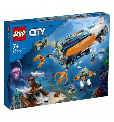 Lego® City 60379 Globokomorska raziskovalna podmornica