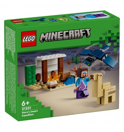 Lego® Minecraft® 21251 Stevova puščavska odprava