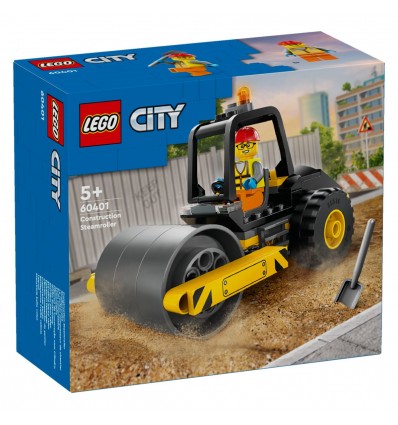 Lego® City 60401 Gradbeni cestni valjar