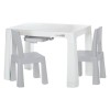 FreeON mizica in dva stola Neo siva