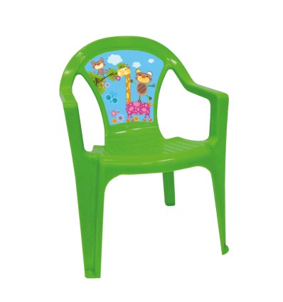 Paradiso otroški stol zelen