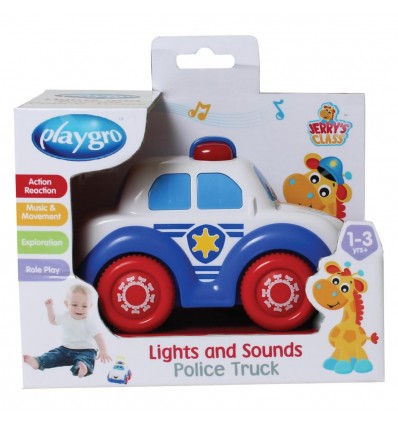 Playgro policijsko vozilo z lučko in zvokom