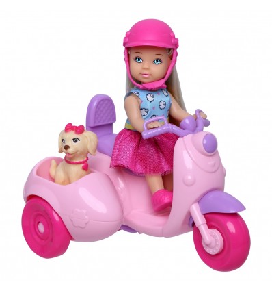 Masen Toys mala punčka na skuterju