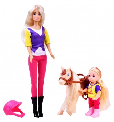 Masen Toys punčki family day z ponijem