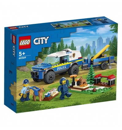 Lego® City 60369 Pasje usposabljanje pri mobilni policiji