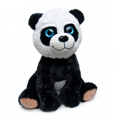 Landahl Sedeča panda z bleščečimi očmi (50 cm)