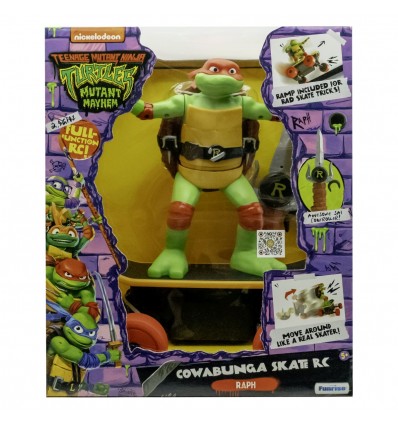 Funrise Teenage Mutant Ninja Turtles rolka na daljinsko vodenje Cowabunga Raphael