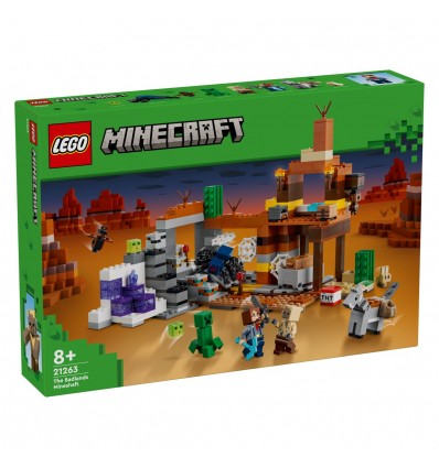 Lego® Minecraft® 21263 Rudniški jašek v Badlandu