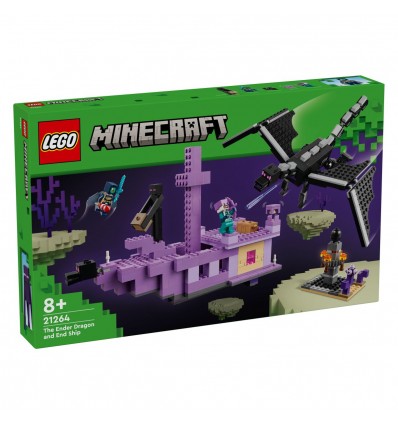 Lego® Minecraft® 21264 Enderzmaj in ladja iz Enda