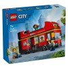 Lego® City 60407 Rdeči dvonadstropni turistični avtobus