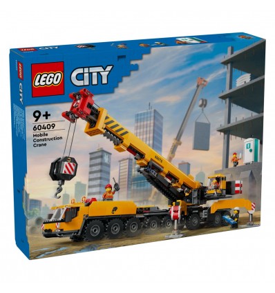 Lego® City 60409 Rumeni gradbeni žerjav