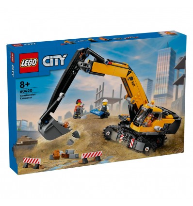 Lego® City 60420 Rumeni gradbeni bager