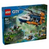 Lego® City 60437 Helikopter v postojanki raziskovalca džungle