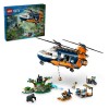 Lego® City 60437 Helikopter v postojanki raziskovalca džungle