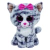 TY Beanie Boos Kiki - siva mačka (15 cm)