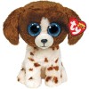 TY Beanie Boos MUDDLES - rjavo/bel pes (15 cm)