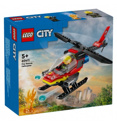 Lego® City 60411 Helikopter za reševanje iz požarov