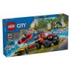 Lego® City 60412 Gasilski tovornjak 4x4 z reševalnim čolnom