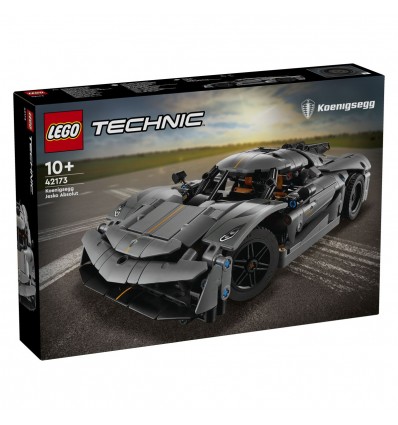 Lego® Technic™ 42173 Koenigsegg Jesko Absolut, siv hiperavtomobil