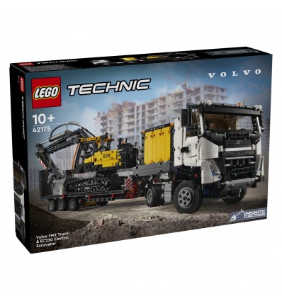 Lego® Technic™ 42175 Tovornjak Volvo FMX in električni bager EC230