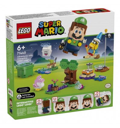 Lego® Super Mario™ 71440 Pustolovščine z interaktivno figuro LEGO® Luigi™