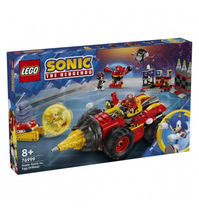 LEGO® Sonic 76999 Super Sonic proti Egg Drillsterju