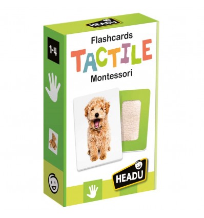 Headu Montessori kartice tactile