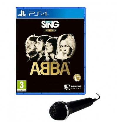 Let's Sing: ABBA - Single Mic Bundle (Playstation 4)