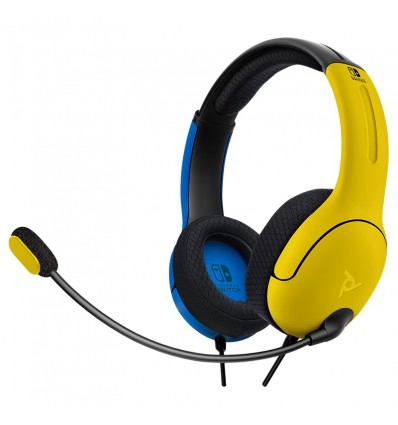 Slušalke PDP LVL40 Chat Stereo Headset za NINTENDO SWITCH rumeno modre barve