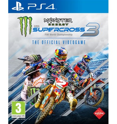 Monster Energy Supercross: The Official Videogame 3 (PS4)